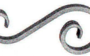 Mild Steel Scroll - DHPS5 - Weldable