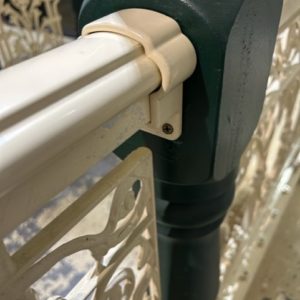 Simpson Aluminium Handrail and fixing brackets